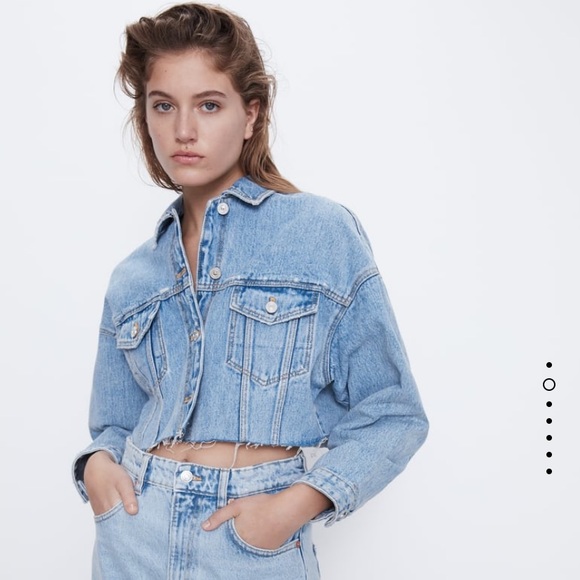 Cropped Denim Jacket - Picture 3 of 3